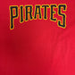 Pittsburgh Pirates Graphic Tee | Size X-Large | Vintage 1990s Single Stitch MLB Baseball Red T-Shirt |