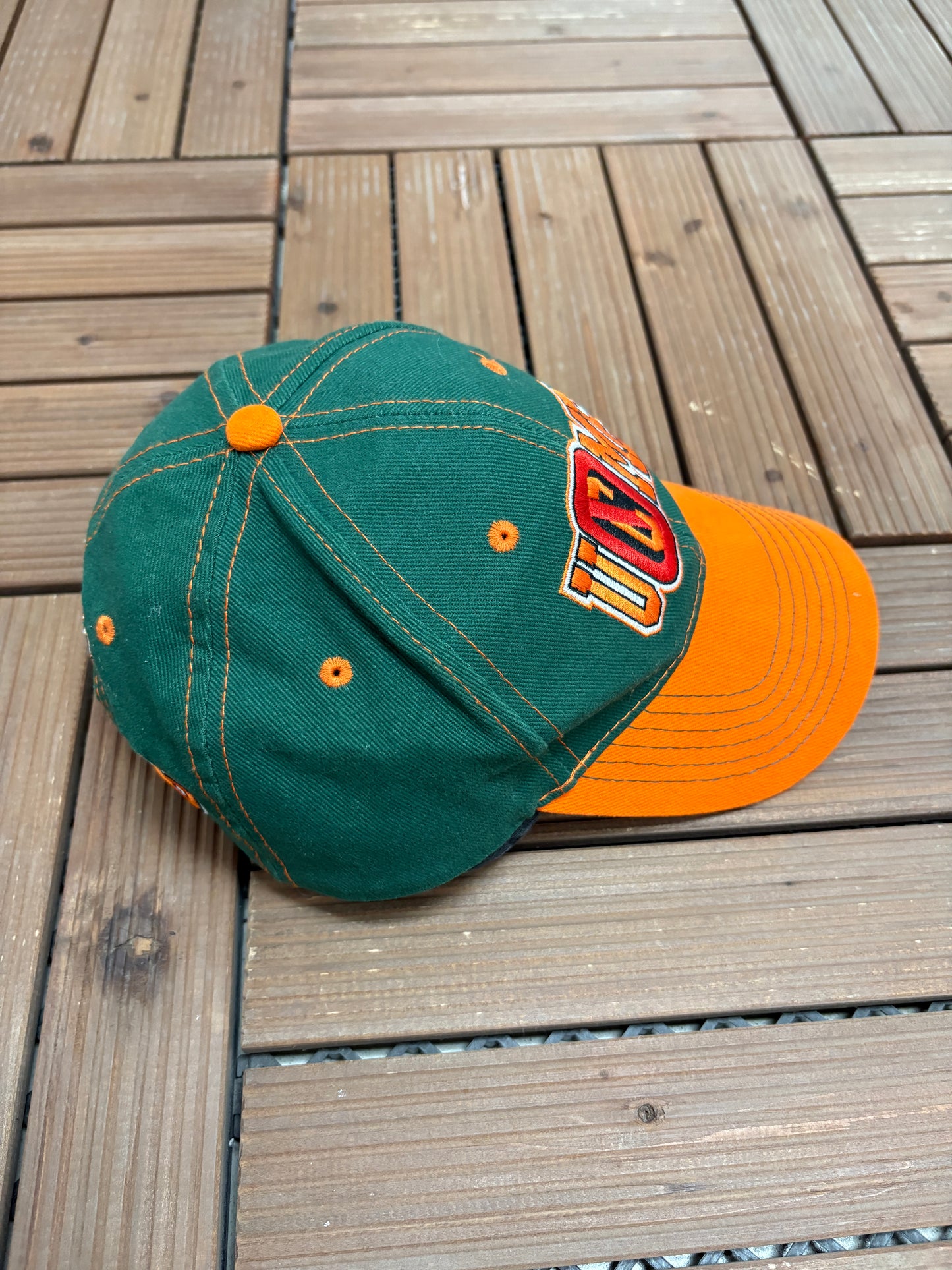 John Cena You Can't See Me Graphic Hat | Strap Back | Vintage 2000s Wrestling Green Cap |