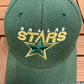 Dallas Stars Nike Graphic Hat | Strap Back | Vintage 2000s NHL Hockey Green Cap |