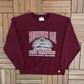 Southern Cal Mustangs 2008 Iowa Class A State Champions Graphic Crewneck | Size Medium | Vintage 2000s Red Sweater |