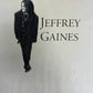 Jeffrey Gaines Graphic Tee | Size X-Large | Vintage 1980s Rock Music White T-Shirt |