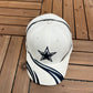 Dallas Cowboys Embroidered Graphic Hat | One Size | Vintage 2000s NFL Football White Cap |