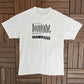 The Tonight Show With Jay Leno Graphic Tee | Size Large | Vintage 2000s Talk Show Host White T-Shirt |