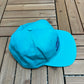 Coca-Cola Embroidered Graphic Hat | Snap Back | Vintage 1990s Promotional Teal Cap |