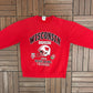 Wisconsin Badgers Rose Bowl 1994 Champions Graphic Crewneck | Size Medium | Vintage 1990s College Red Sweater |