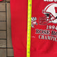Wisconsin Badgers Rose Bowl 1994 Champions Graphic Crewneck | Size Medium | Vintage 1990s College Red Sweater |