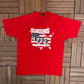 The Statler Brothers Graphic Tee | Size X-Large | Vintage 1980s Promotional Red T-Shirt |