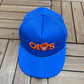 Cleveland Cavaliers Embroidered Trucker Hat | Snap Back | Vintage 1990s NBA Basketball Blue Cap |