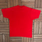 The Statler Brothers Graphic Tee | Size X-Large | Vintage 1980s Promotional Red T-Shirt |