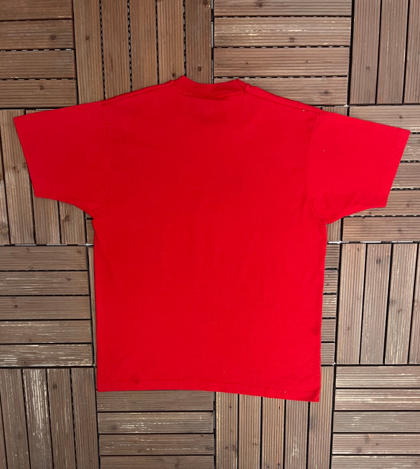 The Statler Brothers Graphic Tee | Size X-Large | Vintage 1980s Promotional Red T-Shirt |