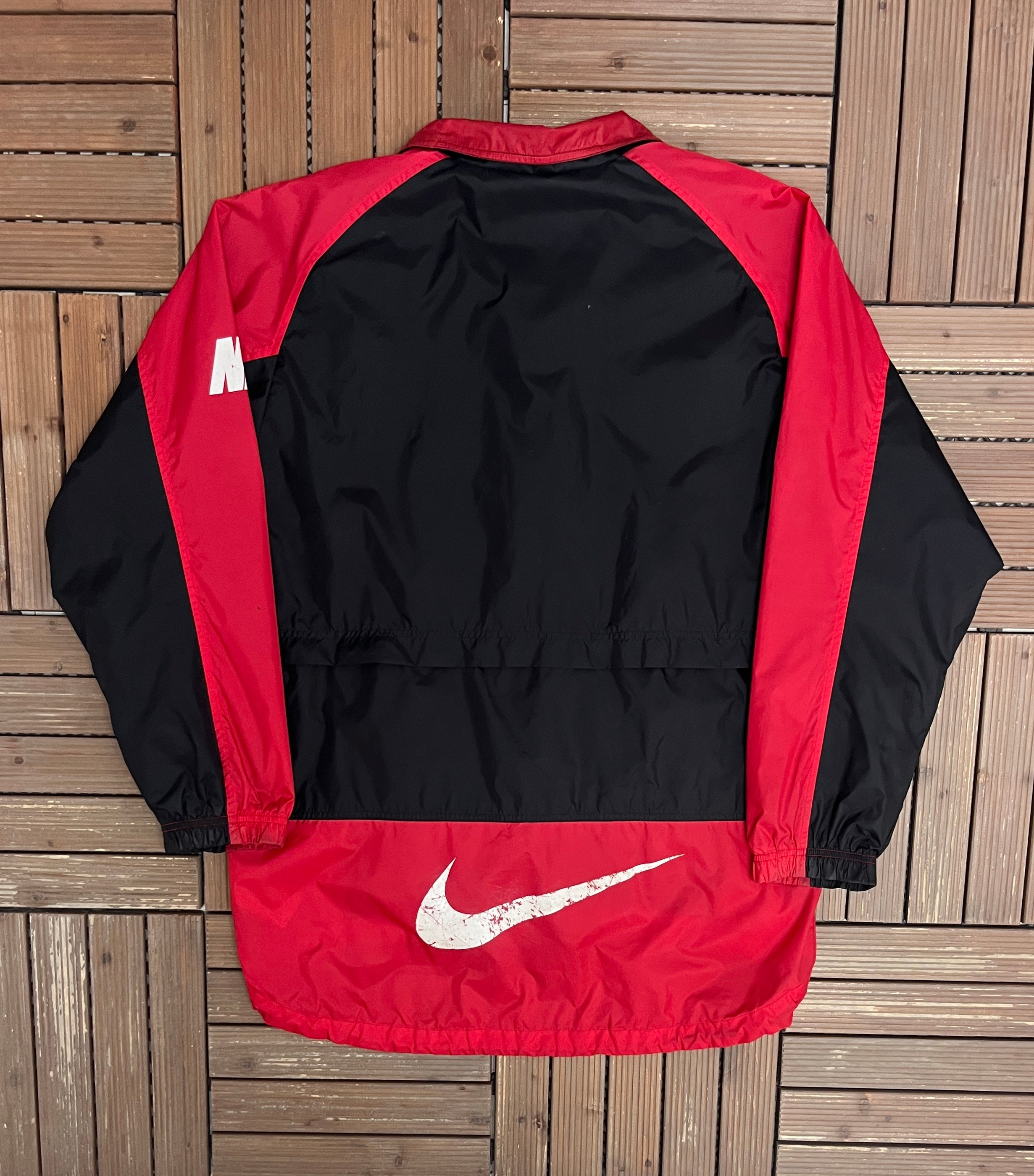 vintage nike swoosh windbreaker