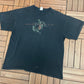 Cheyenne Frontier Days Graphic Tee | Size X-Large | Vintage 2000s Promotional Black T-Shirt |