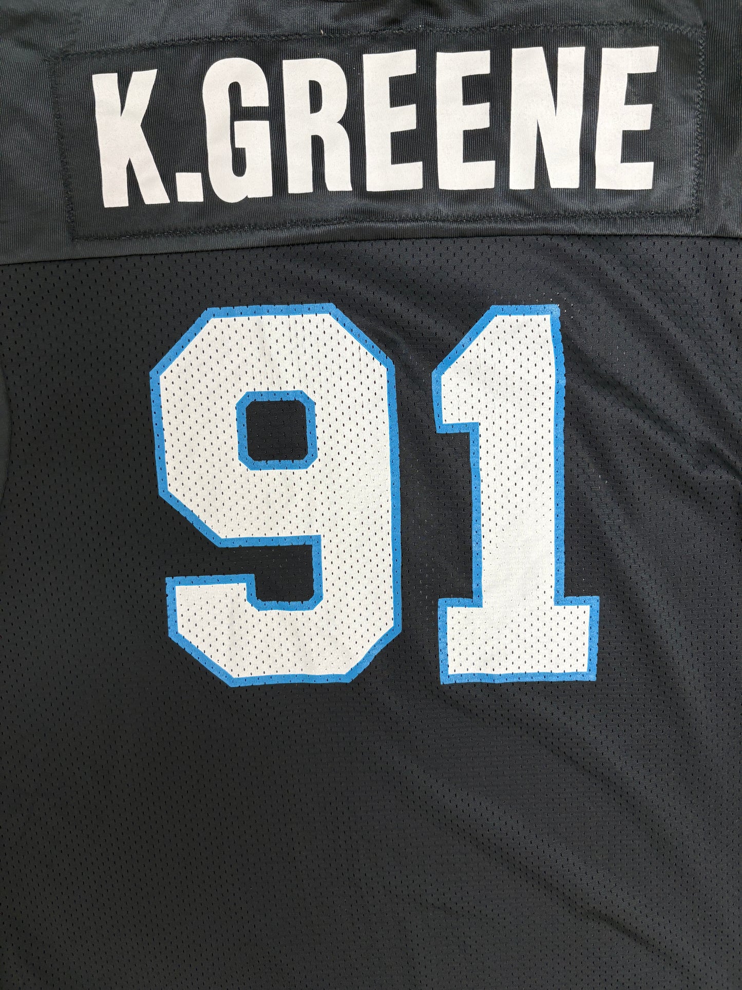 Carolina Panthers Kevin Greene Football Jersey | Size 48 | Vintage 1990s Black NFL Football Jersey |