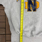 Notre Dame Fighting Irish Graphic Crewneck | Size X-Large | Vintage 1990s Reverse Weave College Grey Sweater |
