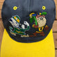 Notre Dame Fighting Irish Taz Graphic Hat | Snap Back | Vintage 1990s College Blue Cap |