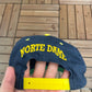 Notre Dame Fighting Irish Taz Graphic Hat | Snap Back | Vintage 1990s College Blue Cap |