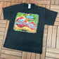 WNCI 97.9 Jingle Ball(s) '07 Graphic Tee | Size Large | Vintage 2000s Radio Promotional Black T-Shirt |
