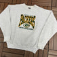 Green Bay Packers 1996 NFC Central Champs Graphic Crewneck | Size X-Large | Vintage 1990s NFL Football Grey Sweater |