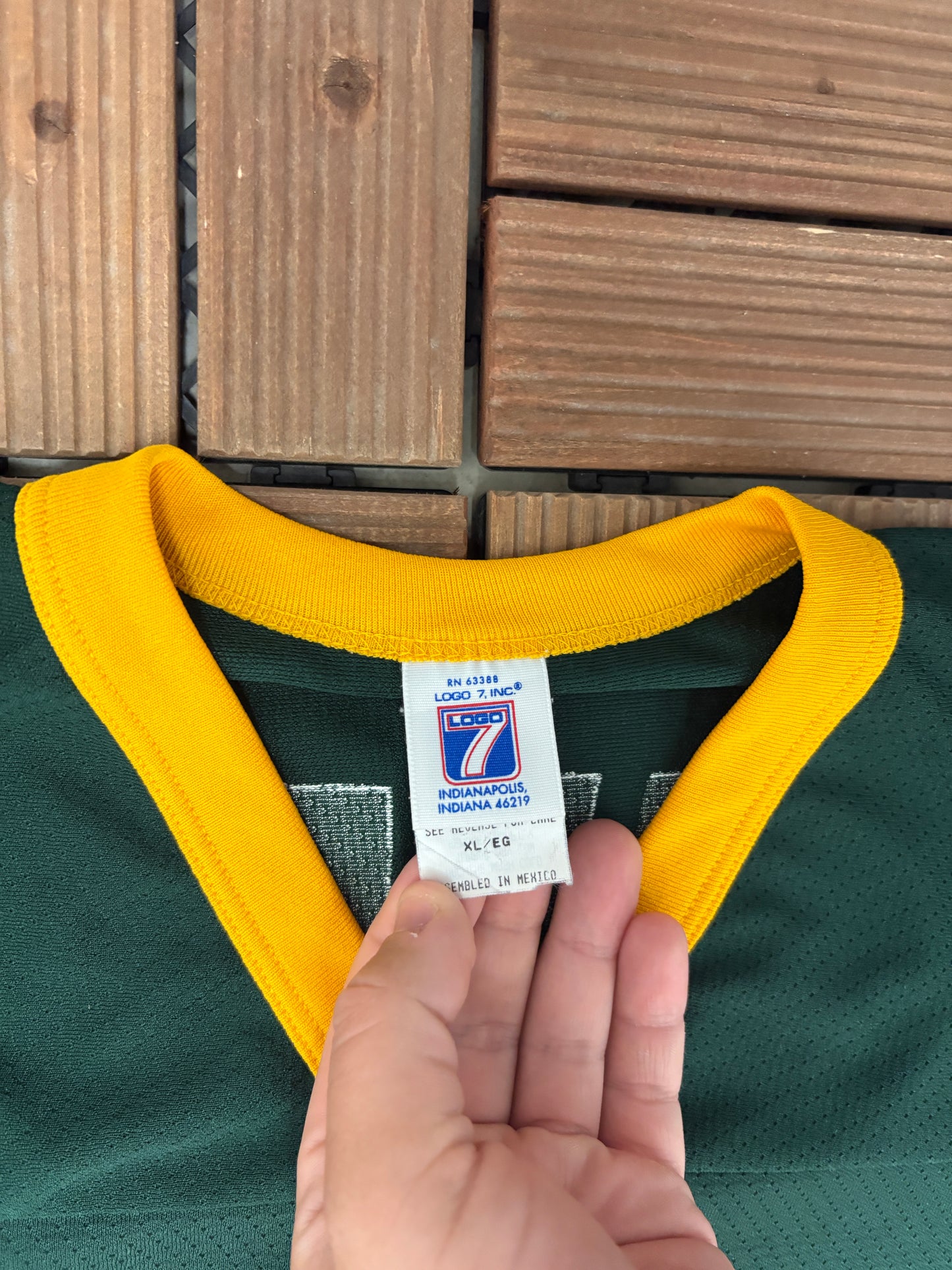 Green Bay Packers Brett Favre Football Jersey | Size X-Large | Vintage 1990s NFL Football Jersey |