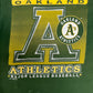 Oakland Athletics Graphic Tee | Size Large | Vintage 1990s MLB Baseball Green T-Shirt |