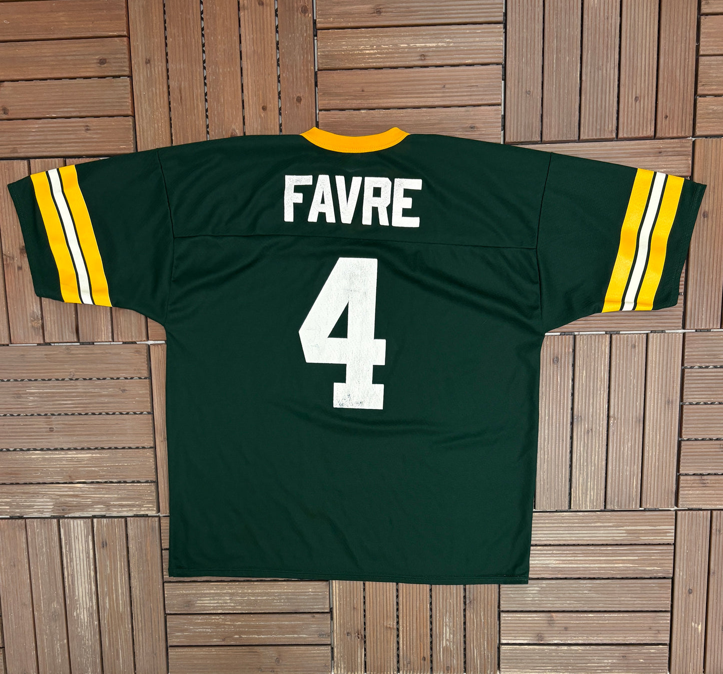 Green Bay Packers Brett Favre Football Jersey | Size X-Large | Vintage 1990s NFL Football Jersey |