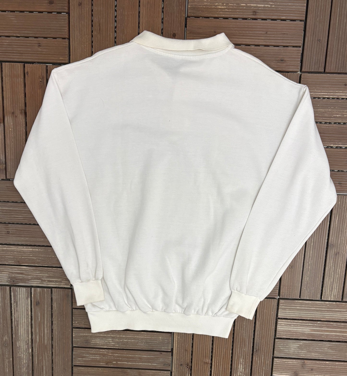 Celine Dion Unison Embroidered Graphic Sweater | Size XX-Large | Vintage 1990s Promotional White Sweater |