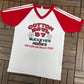 Ohio State Buckeyes vs. Texas A&M Aggies Cotton Bowl '87 Graphic Tee | Size Large | Vintage 1980s College White T-Shirt |