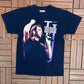 Tom Jones It's Unusual Graphic Tee | Size Medium | Vintage 2000s Music Promotional Blue T-Shirt |