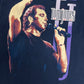 Tom Jones It's Unusual Graphic Tee | Size Medium | Vintage 2000s Music Promotional Blue T-Shirt |