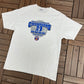 Duke Blue Devils 2005 ACC Champions Graphic Tee | Size Large | Vintage 2000s College Basketball White T-Shirt |