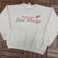 Detroit Red Wings Graphic Crewneck | Size XX-Large | Vintage 1990s NHL Hockey Grey Sweater |