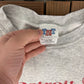 Detroit Red Wings Graphic Crewneck | Size XX-Large | Vintage 1990s NHL Hockey Grey Sweater |