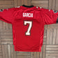 Tampa Bay Buccaneers Jeff Garcia Football Jersey | Size Large | Vintage 2000s Red NFL Football Jersey |