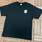 Bon Jovi Local Crew 2003 Tour Graphic Tee | Size X-Large | Vintage 2000s Rock Music Black T-Shirt |