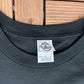 Bon Jovi Local Crew 2003 Tour Graphic Tee | Size X-Large | Vintage 2000s Rock Music Black T-Shirt |