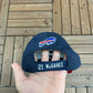 Buffalo Bills Willis McGahee Graphic Hat | Strap Back | Vintage 2000s NFL Football Blue Cap |