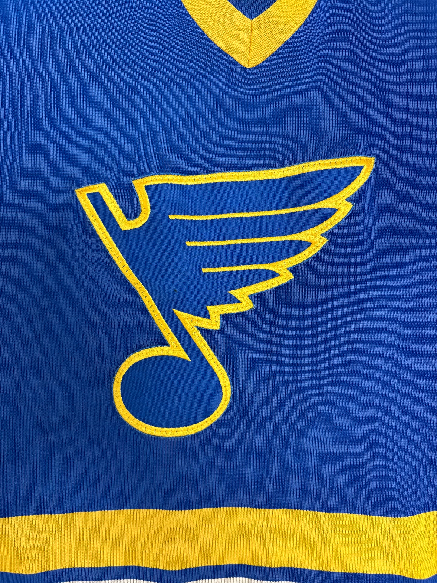 St. Louis Blues Hockey Jersey | Size X-Large | Vintage 1980s NHL Hockey Blue Jersey |