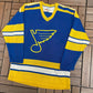 St. Louis Blues Hockey Jersey | Size X-Large | Vintage 1980s NHL Hockey Blue Jersey |
