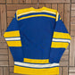 St. Louis Blues Hockey Jersey | Size X-Large | Vintage 1980s NHL Hockey Blue Jersey |