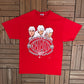 Detroit Red Wings Stanley Cup Champions 2002 Graphic Tee | Size Large | Vintage 2000s NHL Hockey Red T-Shirt |