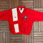 Canada Winter Games Team Ontario Windbreaker Jacket | Size Medium | Vintage 1990s Tennis Red Jacket |