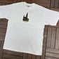Munchen Neues Rathaus Graphic Tee | Size X-Large | Vintage 2000s Promotional Tourist White T-Shirt |