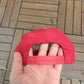 Ohio State Buckeyes Embroidered Graphic Hat | Snap Back | Vintage 1990s College Sports Red Cap |