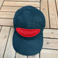 Chicago Blackhawks Graphic Hat | Snap Back | Vintage 1990s NHL Hockey Black Cap |