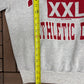 Rutgers Scarlet Knights Athletic Dept. Graphic Crewneck | Size Medium | Vintage 1990s College Grey Sweater |