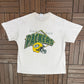 Green Bay Packers Graphic Tee | Size X-Large | Vintage 1990s NFL Football White T-Shirt |