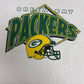 Green Bay Packers Graphic Tee | Size X-Large | Vintage 1990s NFL Football White T-Shirt |