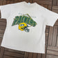 Green Bay Packers Graphic Tee | Size X-Large | Vintage 1990s NFL Football White T-Shirt |