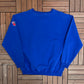 Detroit Pistons Embroidered Graphic Crewneck | Size XX-Large | Vintage 2000s NBA Basketball Blue Sweater |