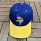 Minnesota Vikings Graphic Hat | Snap Back | Vintage 1990s NFL Football Purple Cap |